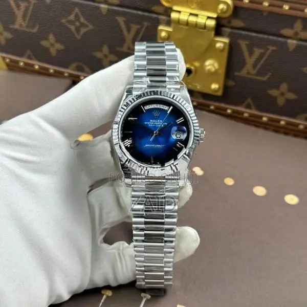 Rolex Superclone Watch DayDate Blue Ombre Dial 40mm