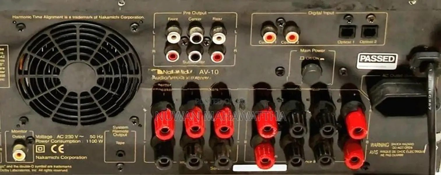 Power Nakamichi Av-10 Amplifier