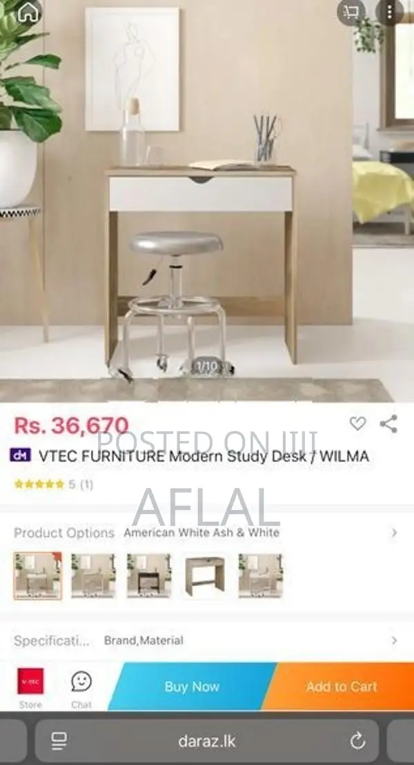 Furniture Modern Study Table