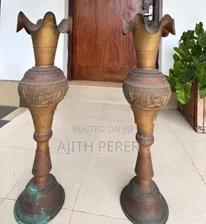 Brass Flower Vases
