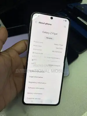 Samsung Z Flip 4 Fullset 5G (Used)