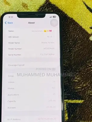 Apple iPhone XS Max (Used)