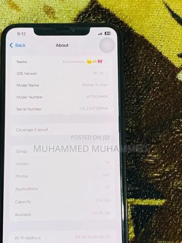 Apple iPhone XS Max (Used)