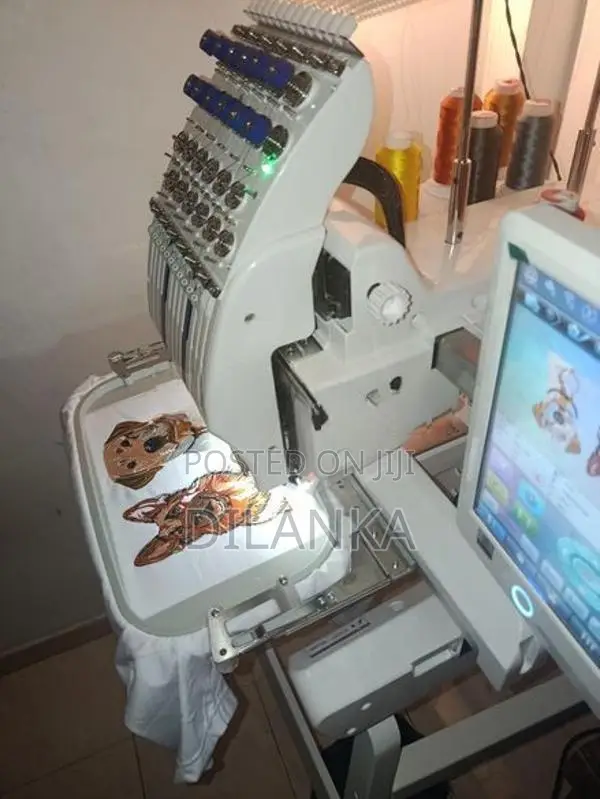 12 Needle Embroidery Machine (Home Used)