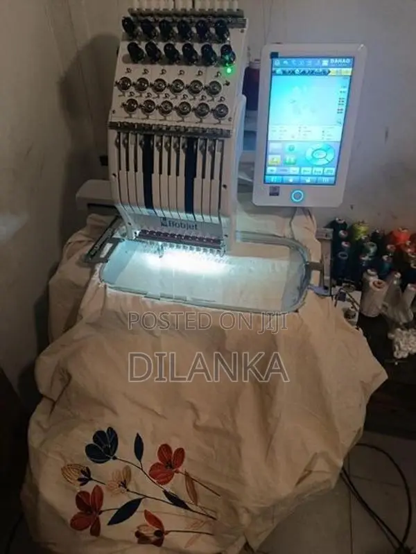 12 Needle Embroidery Machine (Home Used)