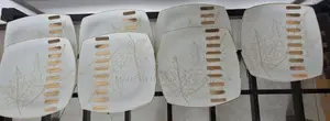 Dankotuwa Porcelain Square Maple Leaf Dinner Set (24 PCS)