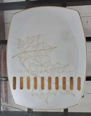 Dankotuwa Porcelain Square Maple Leaf Dinner Set (24 PCS)
