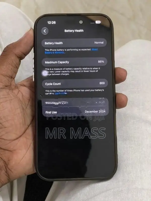 Apple iPhone 16 Pro Max (Used)