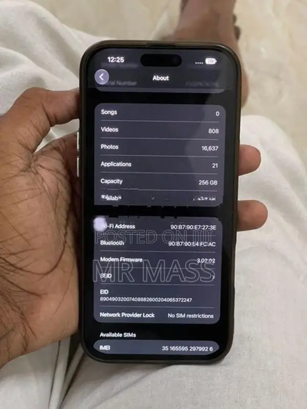 Apple iPhone 16 Pro Max (Used)