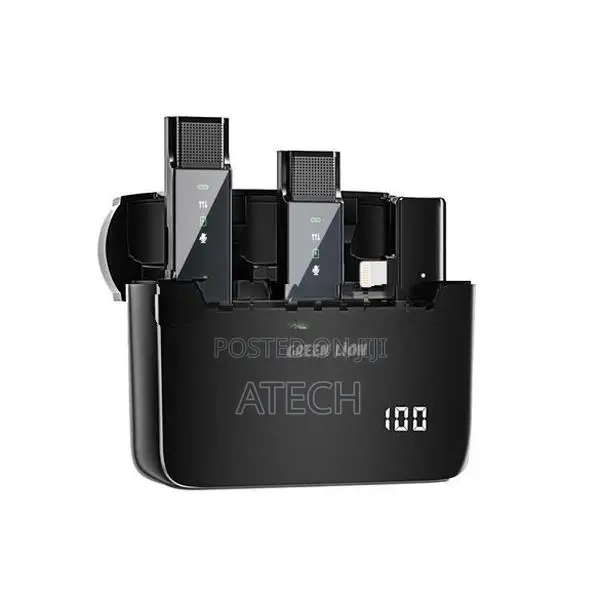 Green Lion 2 In 1 Digital Display Microphone