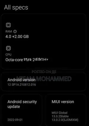 Xiaomi Redmi Note 9 (Used)