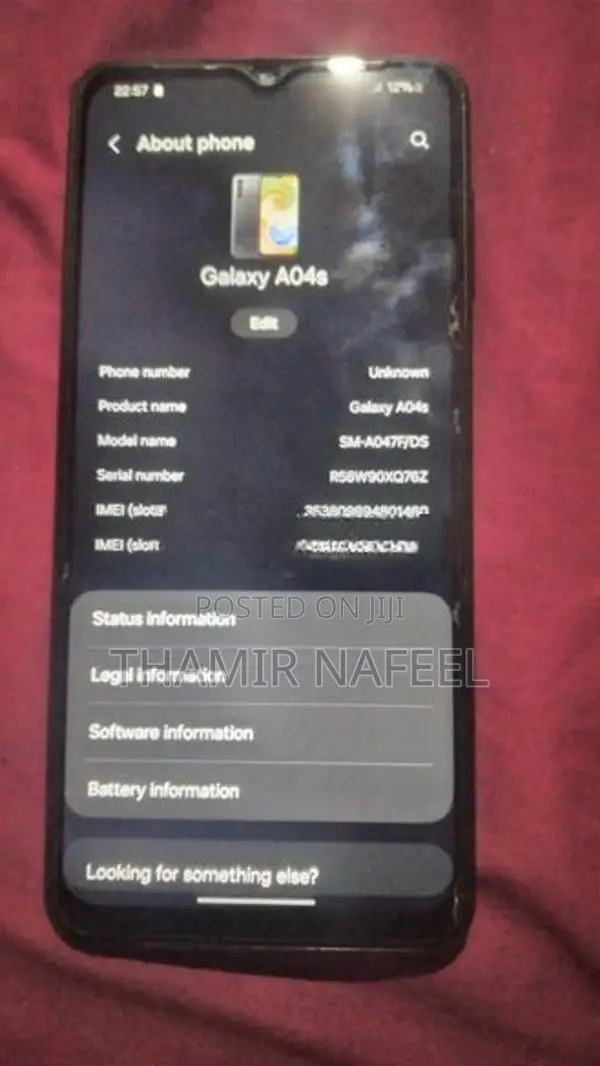 Samsung Galaxy A04s (Used)