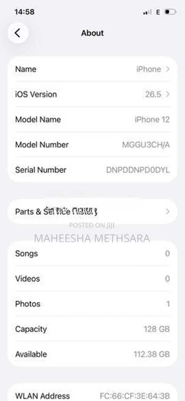 Apple iPhone 12 (Used)