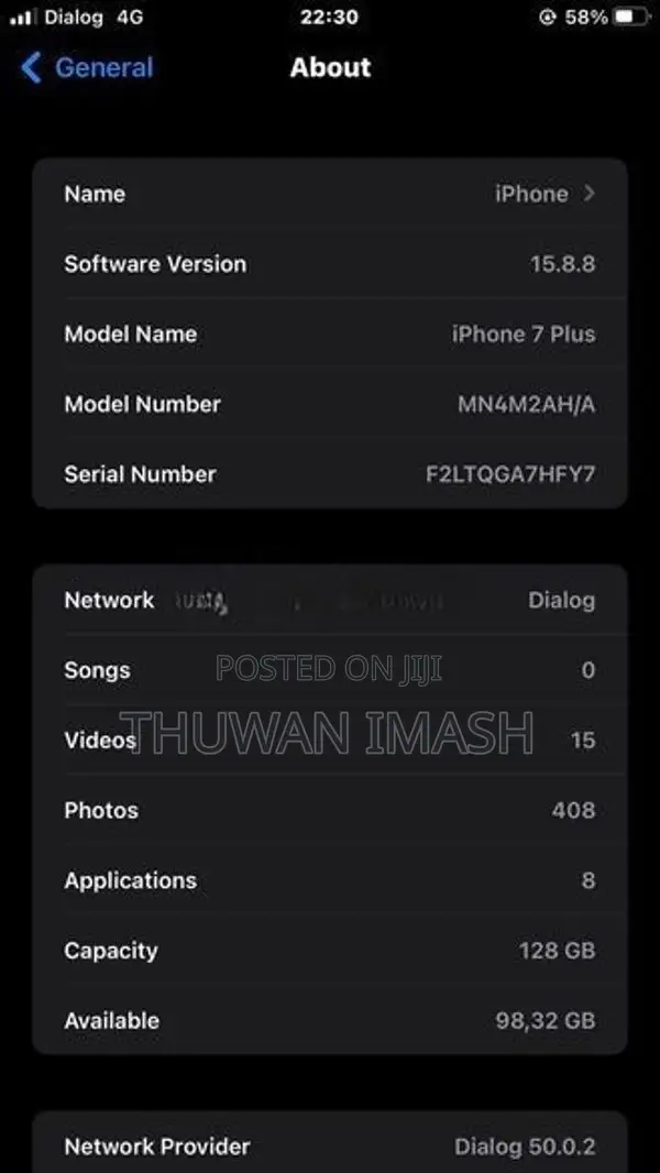 Apple iPhone 7 Plus (Used)