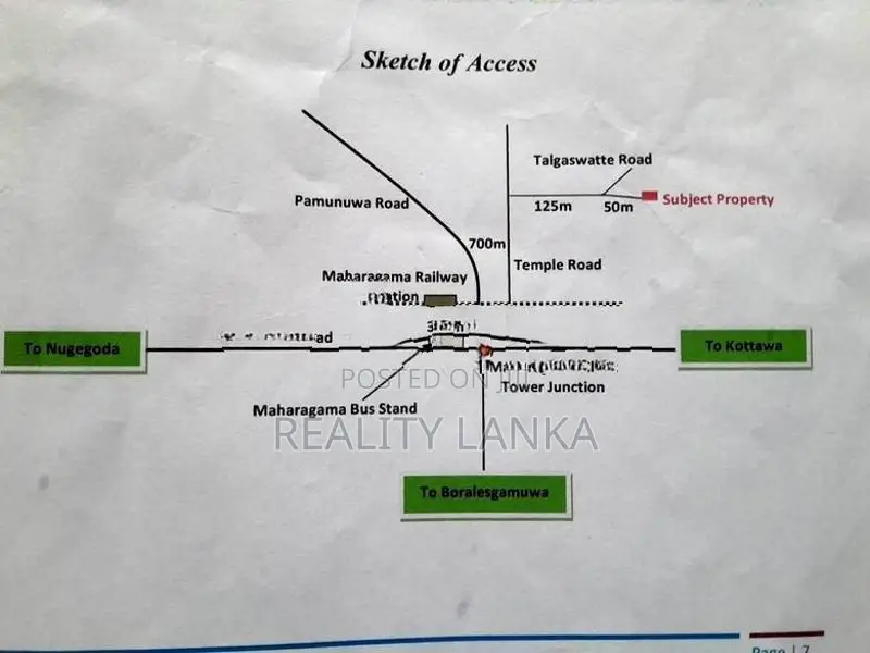 Land for sale (4011) Maharagama