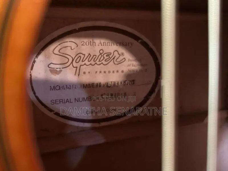 Fender Square 20th Anniversary Acoustic Guitar