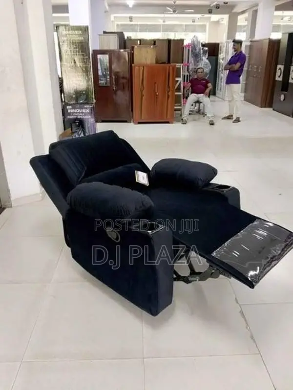 RECLINER SOFA BLACK