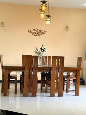 Teak Wood 6 Chairs