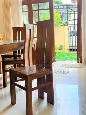 Teak Wood 6 Chairs