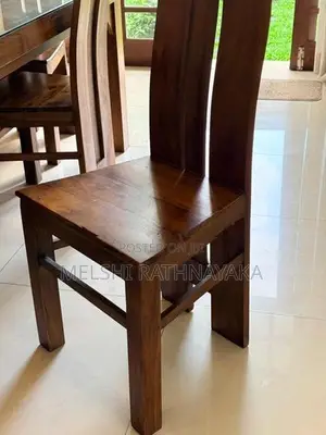 Teak Wood 6 Chairs