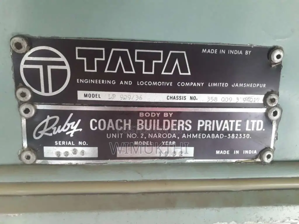 Tata 909 1992 Bus (Used)