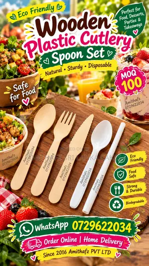 Buy Wooden Plastic Cutlery Set Sri Lanka Sale Price Shop Near