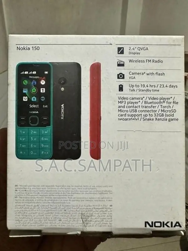 Nokia 150 SIM SD Card (Used)