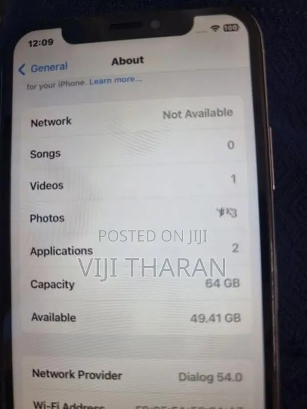 Apple iPhone X (Used)