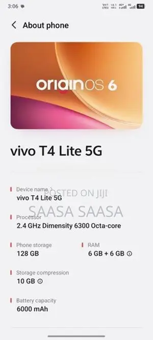 Vivo T4 Lite 5G (Used)