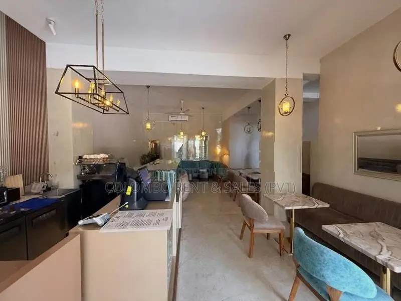 Fully Furnished Cafe for Rent at Colombo 5