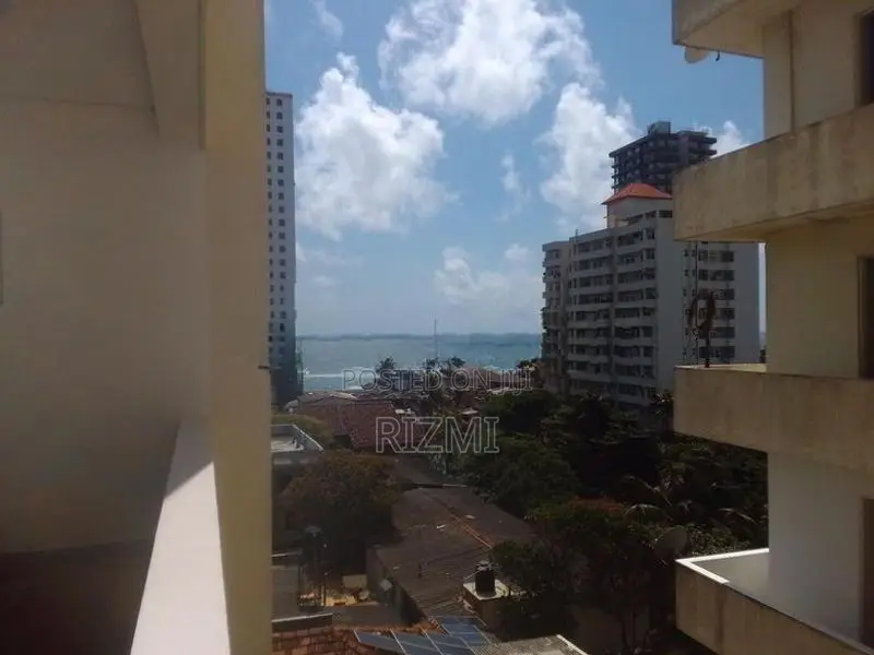 5th Floor Direct Sea View 3BR apartment for Rent in Colombo 6