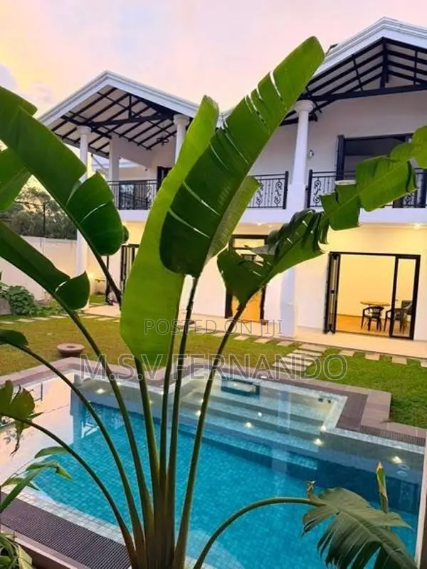 Luxury House For Sale with Private Swimming Pool Garden in Kandana