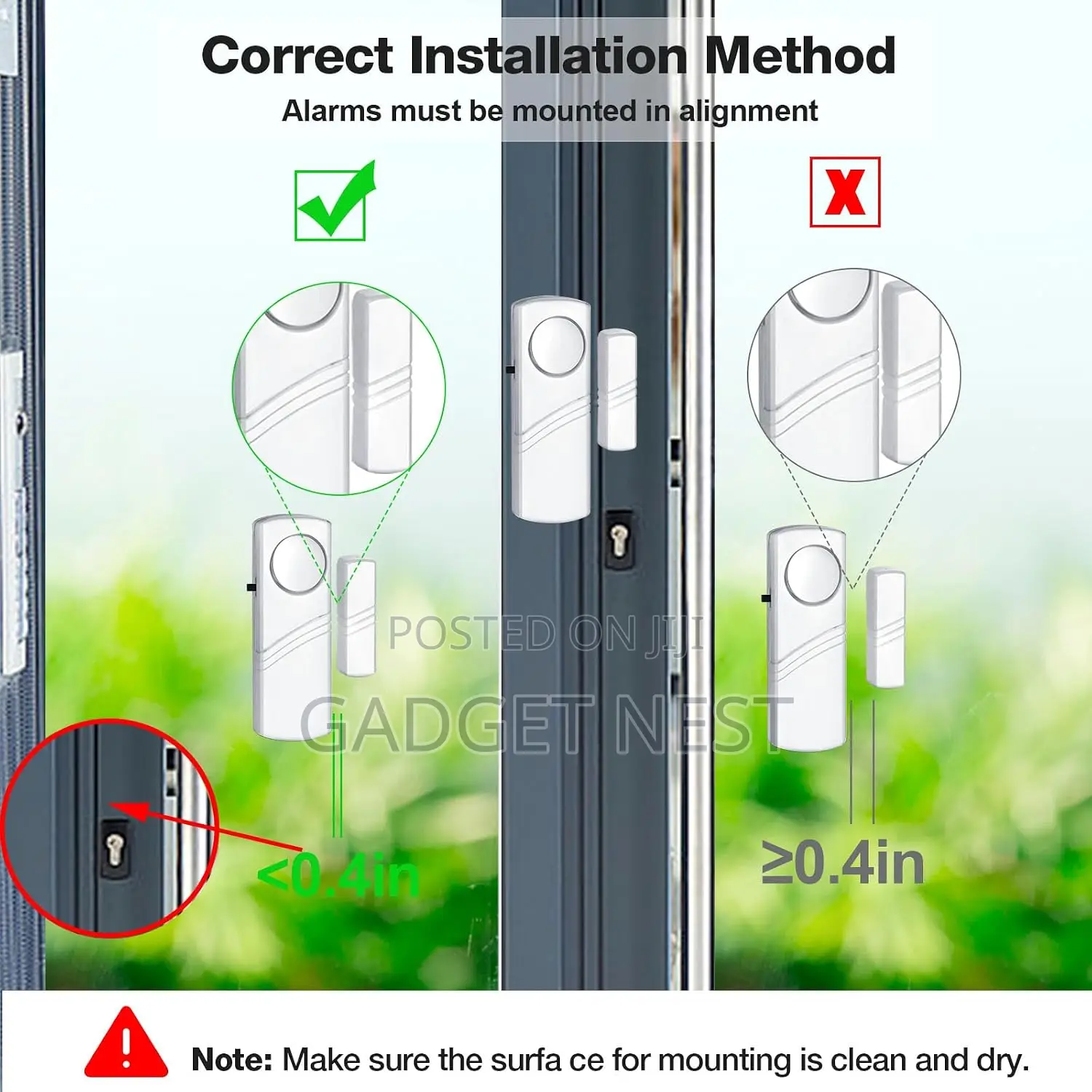 Door Window Alarm – Magnetic Wireless Anti Theft Security Alarm