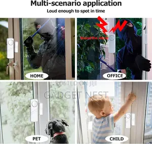 Door Window Alarm – Magnetic Wireless Anti Theft Security Alarm