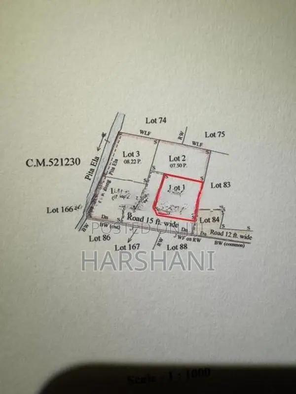 7.5P Superb Land - Walking Distance to High Level & Dharmapala College
