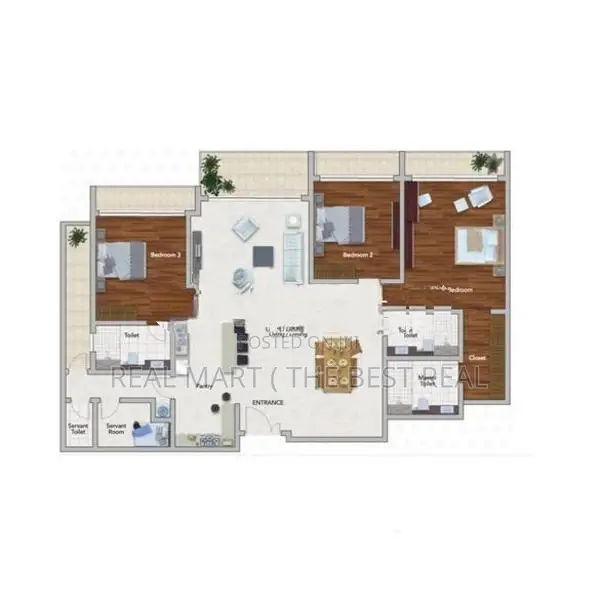 606 Apartment : 3BR (2169sqft) Luxury Apt for Sale in Colombo 03