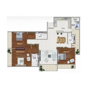 606 Apartment : 3BR (2,133sf) Luxury Apt for Sale in Colombo 03