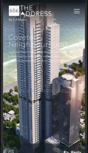606 THE ADDRESS : 3BR (1635sq.ft) LUXURY APARTMENT FOR SALE