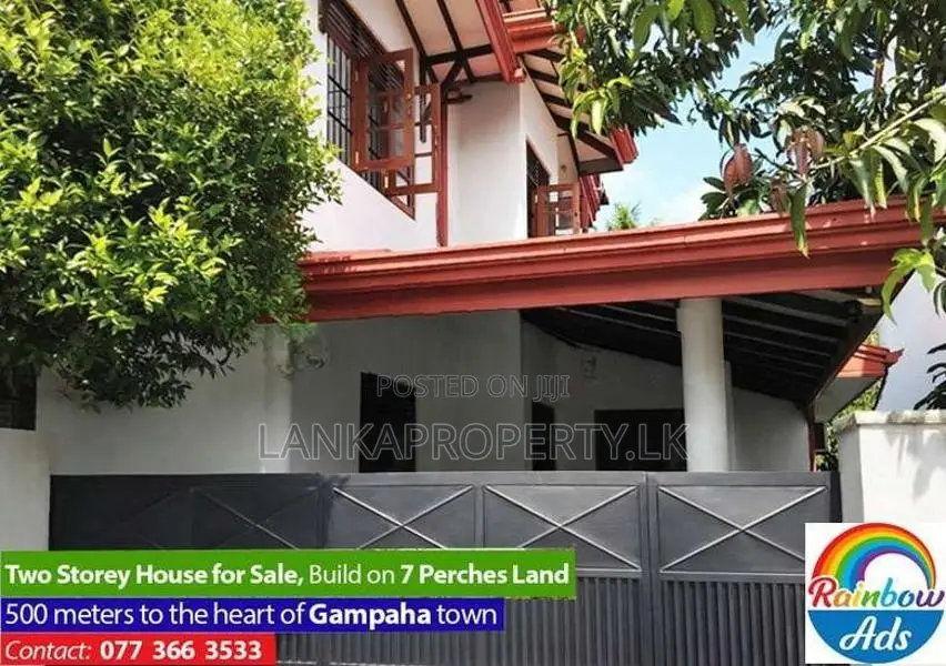 TWO-STOREY HOUSE FOR RENT IN GAMPAHA.