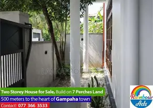 TWO-STOREY HOUSE FOR RENT IN GAMPAHA.