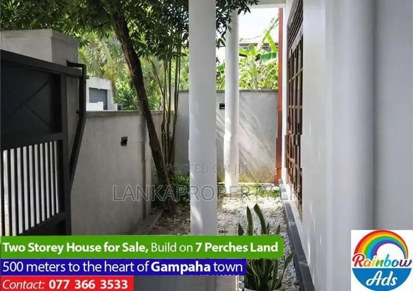 TWO-STOREY HOUSE FOR RENT IN GAMPAHA.