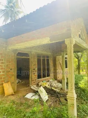 Land With Half Built House For Sale - Kuliyapitiya