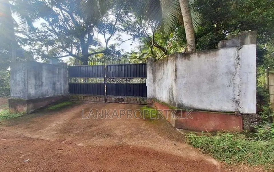 40 Perches Land with a House for Sale in Ambaraluwa, Weliweriya.