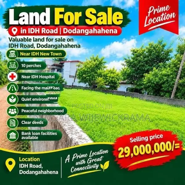 Land For Sale In Gothatuwa Rajagiriya