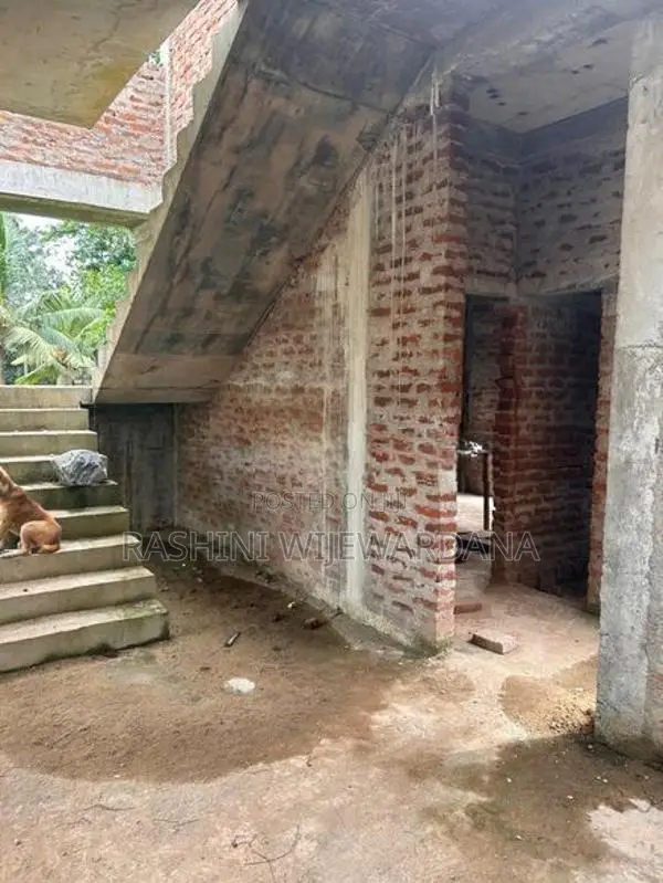 Partially Completed Land With House For Sale Polgasowita