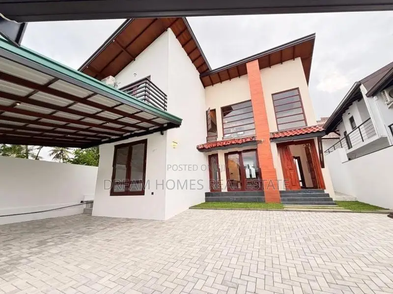Architecturally Designed 3-Bedroom House for Sale – Koswatta
