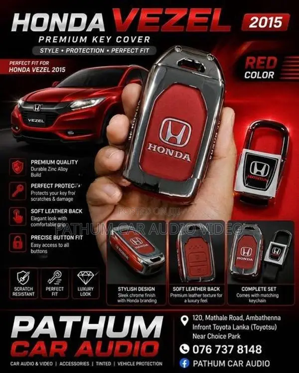 Honda Vezel 2015 Key Cover