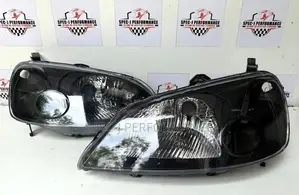 Brand New Honda Civic ES1/3/8 JDM Black Headlight Pair