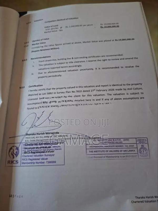 Land For Sale In Pannipitiya