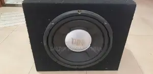 JBL Subwoofer with Carpet Box 4-Channel Car Amplifier Set